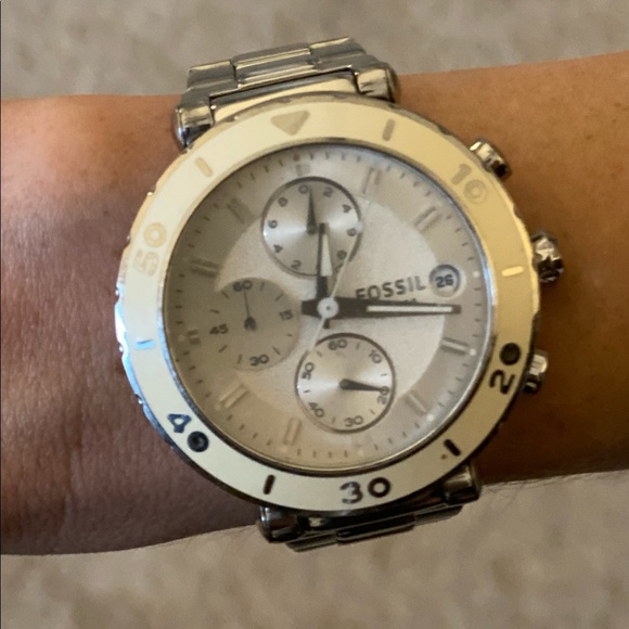 Fossil women’s ch2580 Allie chronograph watch - Picture 2 of 4